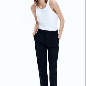 Women's Black & White Dress Pants
